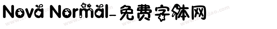 Nova Normal字体转换